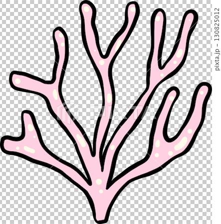 Cute Pink Seaweed Hand Drawn, Fisherman Aesthetic Cute Pink Seaweed Hand Drawn, Fisherman Aesthetic 130825012