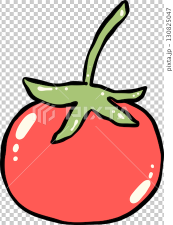 Hand Drawn Tomato Illustration Hand Drawn Tomato Illustration 130825047