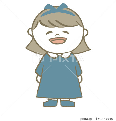 ワンピースを着た女の子 ワンピースを着た女の子 130825540