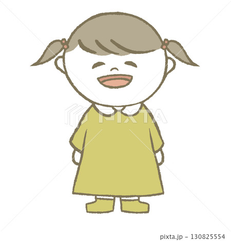 ワンピースを着た女の子 130825554