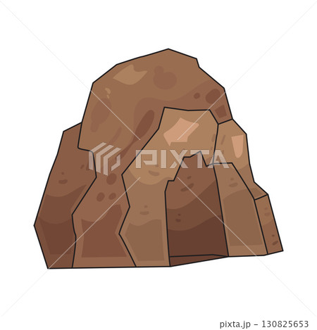 illustration of cave 130825653