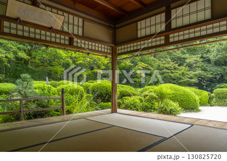 京都 新緑の詩仙堂 額縁庭園 京都 新緑の詩仙堂 額縁庭園 130825720