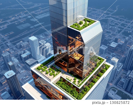 Sustainable Urban Oasis: A Futuristic Architectural Vision 130825872