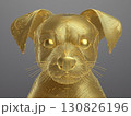 ワイヤーフレームで描いた犬 130826196