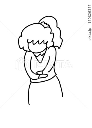 お腹の痛い女子 お腹の痛い女子 130826335
