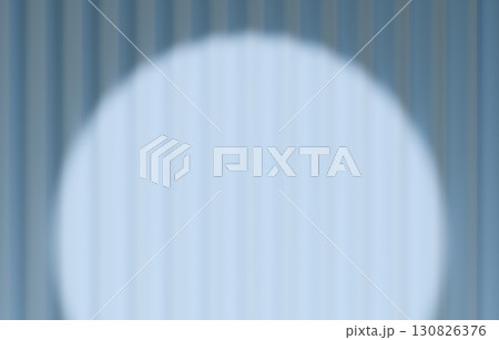背景素材_幕とスポットライト_水色 背景素材_幕とスポットライト_水色 130826376