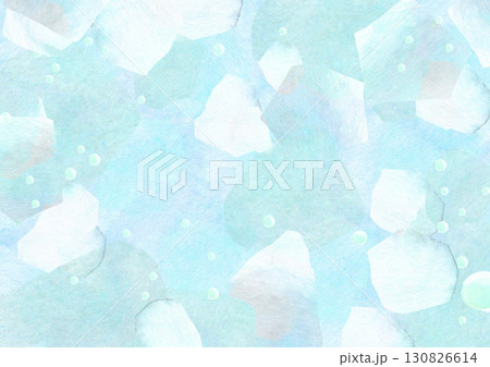 水色の抽象的な水彩テクスチャの背景 130826614