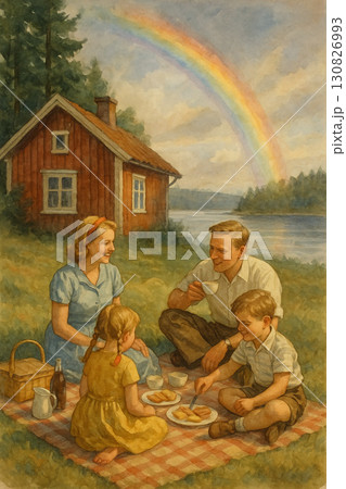 ピックニックシート レジャーシート 家族サービス 130826993