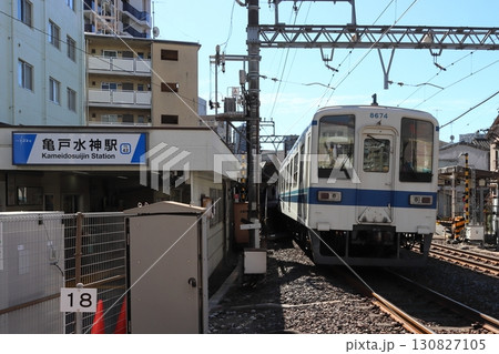 ［TS］東武亀戸線8000系電車（ワンマン運転：曳舟⇔亀戸） 130827105