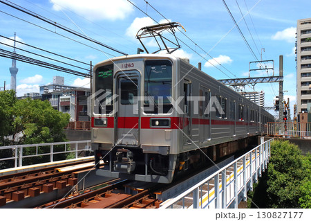 ［TS］東武亀戸線10050系電車（ワンマン運転：曳舟⇔亀戸） 130827177