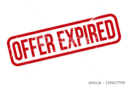 Offer Expired Rubber Stamp Seal Vector Offer Expired Rubber Stamp Seal Vector 130827709