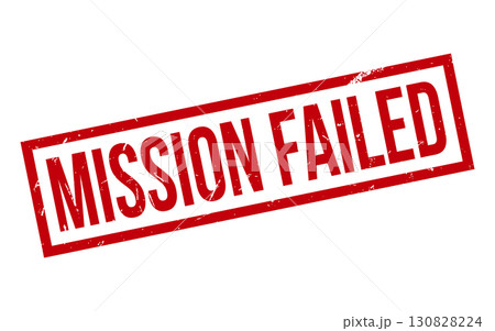 Mission Failed Rubber Stamp Seal Vector 130828224