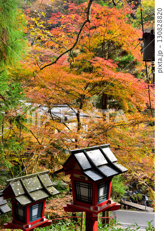 京の奥座敷 貴船神社の紅葉 京の奥座敷 貴船神社の紅葉 130828820