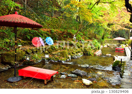 京の奥座敷 貴船神社の紅葉 京の奥座敷 貴船神社の紅葉 130829406