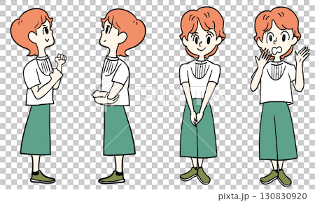 女性の全神像　 130830920