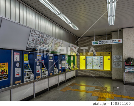 東京メトロ・JR東日本「綾瀬駅」の自動券売機と案内表示 130831160