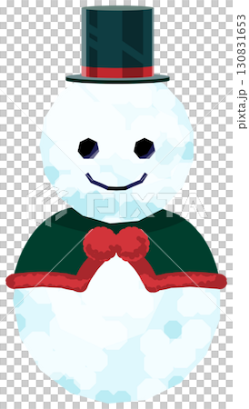 雙層雪人和許多有趣的裝飾品 130831653