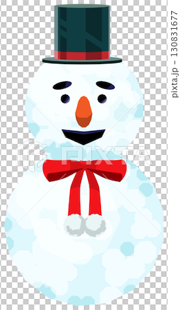 雙層雪人和許多有趣的裝飾品 130831677