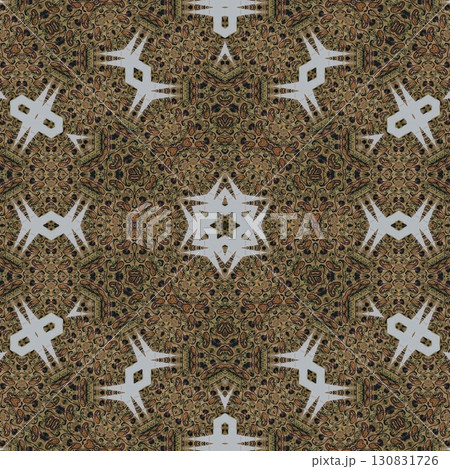 Turkish embroidery and batik art work for screen printing carpet, rug, fabric, tiles and flooring. Pattern design for the home decor, wrapping paper, curtains, wall covering etc 130831726