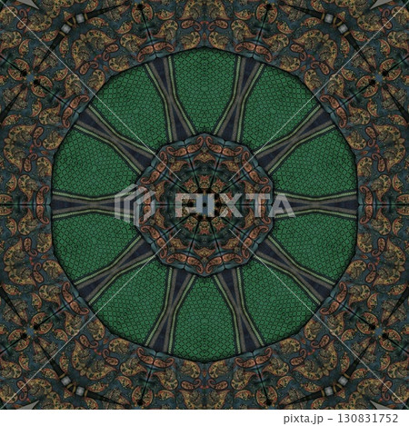 Turkish embroidery and batik art work for screen printing carpet, rug, fabric, tiles and flooring. Pattern design for the home decor, wrapping paper, curtains, wall covering etc 130831752