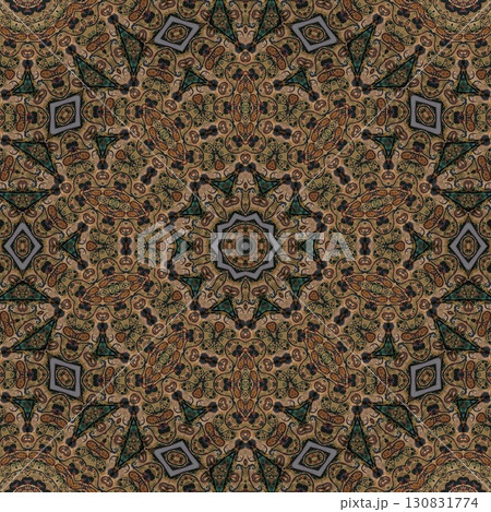 Turkish embroidery and batik art work for screen printing carpet, rug, fabric, tiles and flooring. Pattern design for the home decor, wrapping paper, curtains, wall covering etc 130831774
