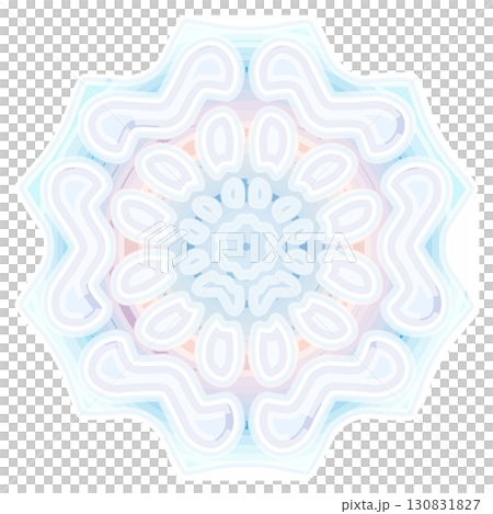 Snowflake pattern, like winter magic 130831827