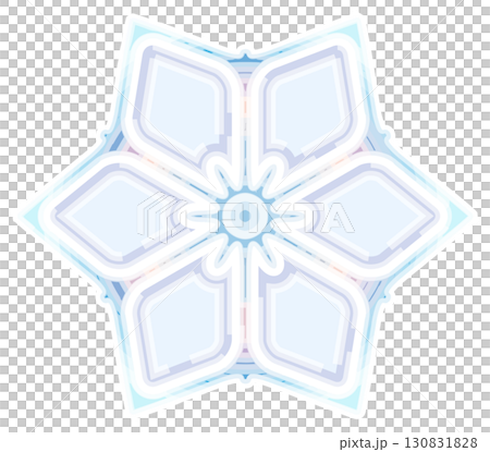 雪花圖案，宛如冬日魔法 130831828