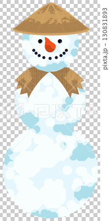 Three-tiered snowman with various hats Three-tiered snowman with various hats 130831893