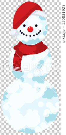 雪だるま三段、いろんな帽子で楽しく 130831925