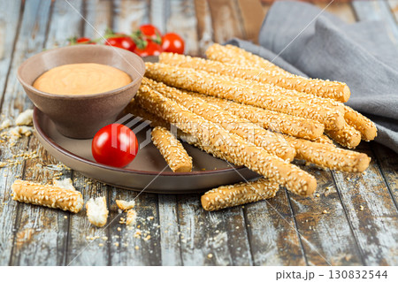 Bread sticks 130832544