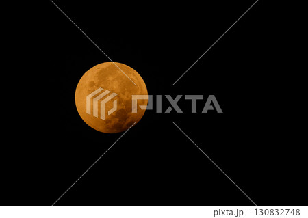 皆既月食の終わり 130832748
