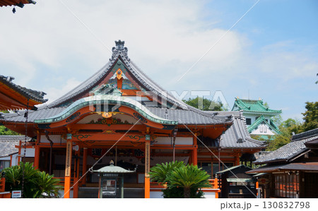 龍泉寺　本堂と龍泉寺城　尾張四観音 130832798