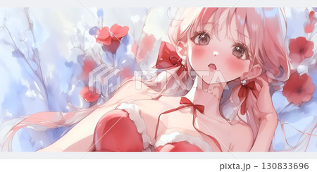 くつろぐ女の子 くつろぐ女の子 130833696