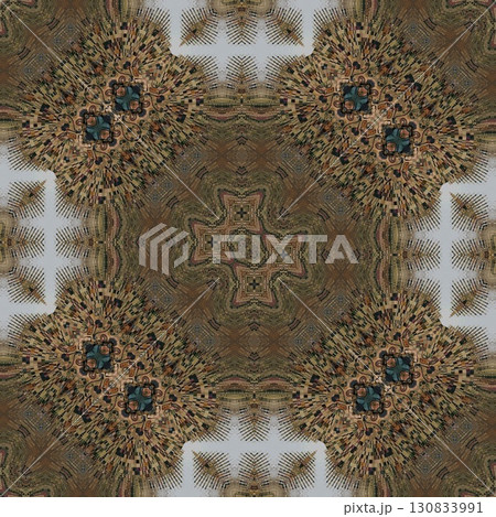 Turkish embroidery and batik art work for screen printing carpet, rug, fabric, tiles and flooring. Pattern design for the home decor, wrapping paper, curtains, wall covering etc 130833991