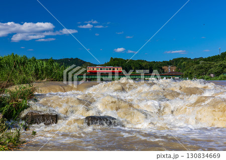 静岡県周智郡森町森 天竜浜名湖鉄道と沿線の風景 静岡県周智郡森町森 天竜浜名湖鉄道と沿線の風景 130834669