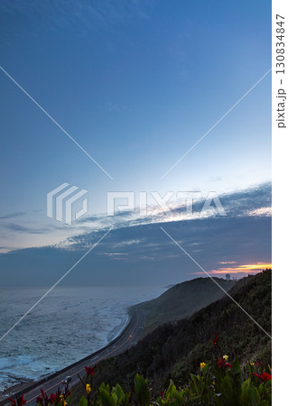 静岡県御前崎市御前崎　太平洋の風景 130834847