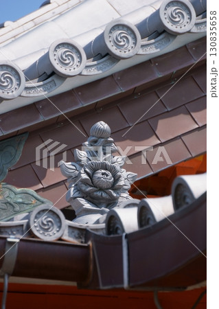 龍泉寺 本堂の装飾瓦 尾張四観音 龍泉寺 本堂の装飾瓦 尾張四観音 130835658