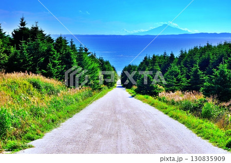 白い道　（北海道稚内市宗谷村宗谷） 130835909