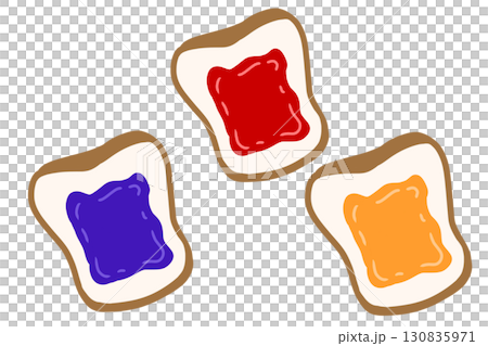 Bread, Jam, Simple 130835971