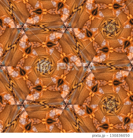 Artistic print design with candle lights sparkling shadow effects for celebrating Jews Hanukkah festival. Decorating art for table cloth, banner, poster, invitation card, flyer background printing 130836050