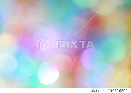カラフルな丸ボケ カラフルな丸ボケ 130836202