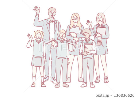 Education, learning and knowledge conceptのイラスト素材 [130836626] - PIXTA