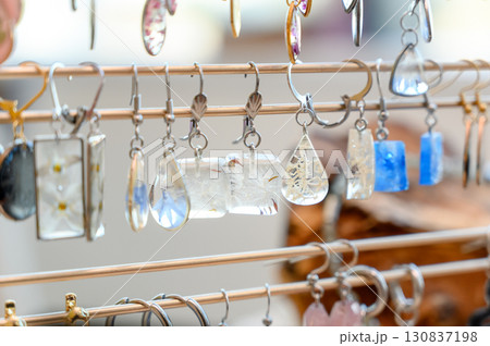 A variety of custom handmade jewelry A variety of custom handmade jewelry 130837198