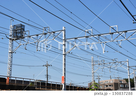 TASC制御表示と鉄道の架線 130837288