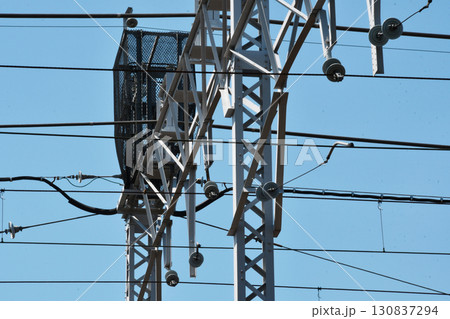 鉄道の架線_06 鉄道の架線_06 130837294