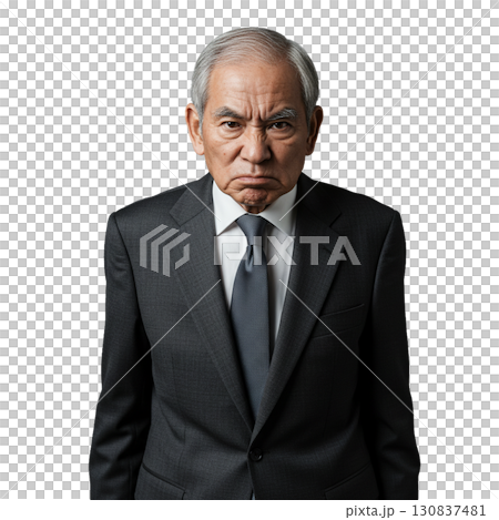 Angry old man 130837481