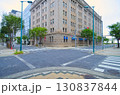神戸ビジネス街の朝 130837844