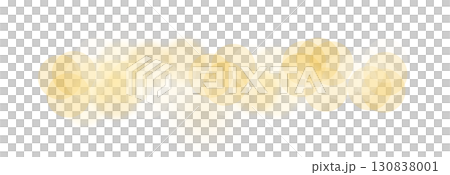 Light background with soft bokeh effect. Blurry round glow in yellow tones creating festive, magical 130838001