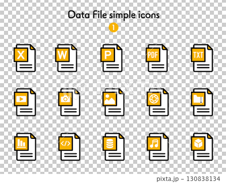 Simple Icon Collection File 130838134