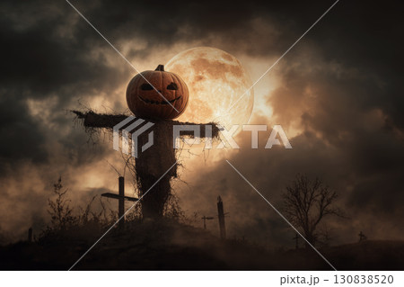 Halloween mystery concept, Generative AI 130838520